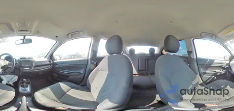 2017 Mitsubishi Mirage G4 Se from USA, damaged, VIN ML32F4FJ4HHF07582